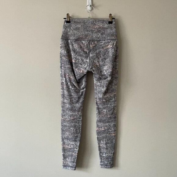 Lululemon Wunder Under High Rise Tight Yoga Leggings Full-on Luxtreme Gray 4 - Picture 3 of 6